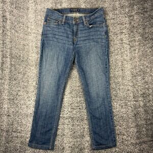 Levi's 524 Too Superlow Jeans Women's W30 L24.5 Blue Denim Straight Leg Low Rise